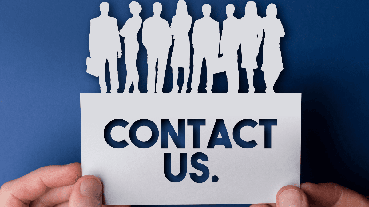 contact us